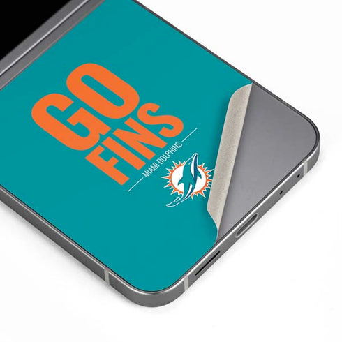 NFL Miami Dolphins Team Motto Galaxy Z Flip6 Skin